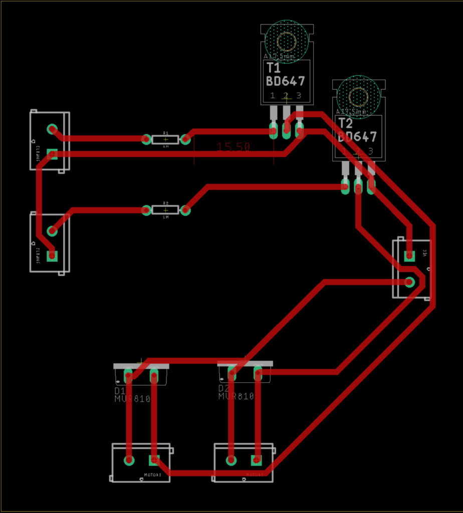 Carte-pouvoir 0.1 - Circuit
